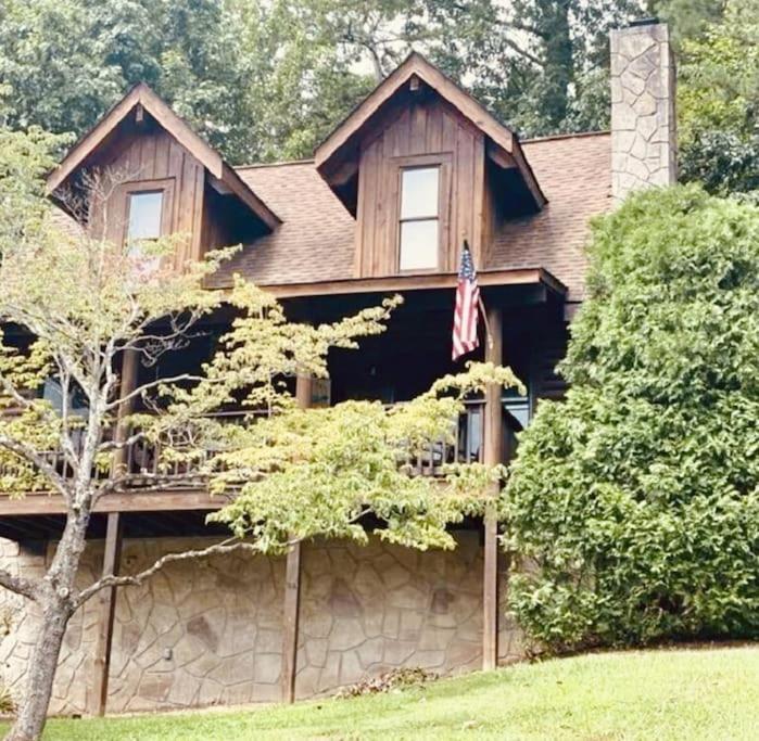 Rustic Black Bear Cabin Pigeon Forge Ngoại thất bức ảnh